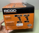Ridgid R92721 18V 2-Tool Combo Kit - Drill Driver & Impact Driver - NEW Sealed buy