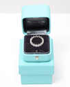 Tiffany & Co Aria Diamond Eternity Band Ring 18K Platinum w/ Box & Papers in Boston, MA