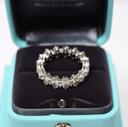 Tiffany & Co Aria Diamond Eternity Band Ring 18K Platinum w/ Box & Papers – photo-5