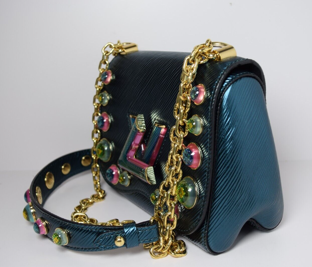 Louis Vuitton Twist Epi Leather w Flower Cabochons PM SR0128 - Excellent condit #3