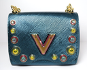 Louis Vuitton Twist Epi Leather w Flower Cabochons PM SR0128 - Excellent condit cost
