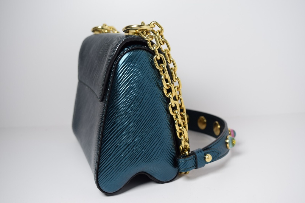 Louis Vuitton Twist Epi Leather w Flower Cabochons PM SR0128 - Excellent condit #15