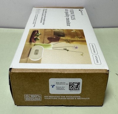 Airthings 2960 View Plus Radon & Air Quality Monitor White Wi-Fi Battery Powered #2