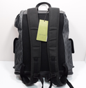 GUCCI 495563 GG Supreme Canvas Backpack Black Leather Trim Men's Bag purchase