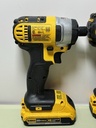 DeWalt DCF885 Impact Driver+DCD780 Drill Kit 20V MAX Cordless w/Charger & 2 Batt buy