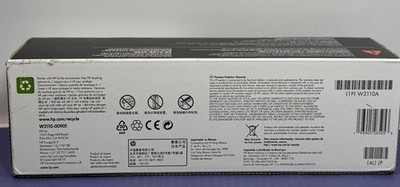 HP 206A Black Standard Yield Toner Cartridge (W2110A) #1