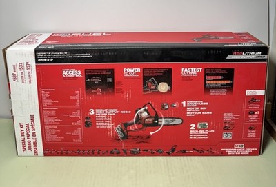 Milwaukee M18 FUEL HATCHET 8" Pruning Saw Kit 3004-21P Chainsaw Batt/Charger #1