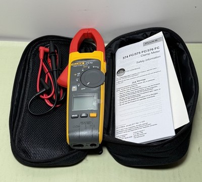 Fluke 374 FC 600A AC/DC TRMS Wireless Clamp Meter -Open Box #2