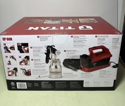 Titan EP 60X Fine Finishing HVLP Paint Sprayer -Brand New #2