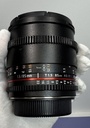 Rokinon 85mm T1.5 Cine AS IF UMC II Lens (Canon EF) used
