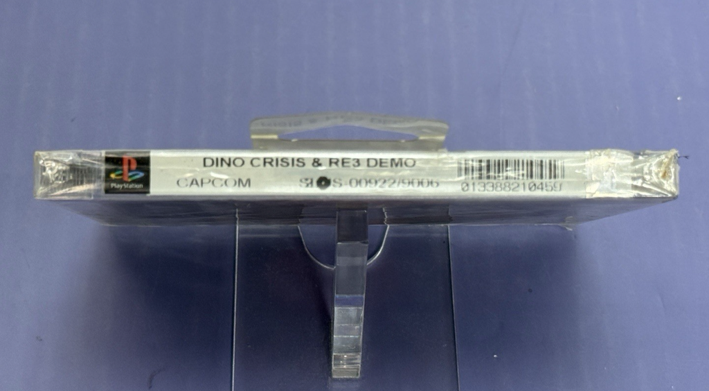 Dino Crisis (PS1 PSX Playstation) NEW SEALED FIRST PRINT W/RE3 DEMO, RARE! #2