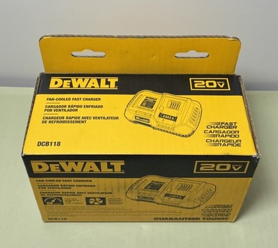 DEWALT DCB118 20V/60V Volt MAX Lithium-Ion FLEXVOLT Fan-Cooled Fast Charger #4