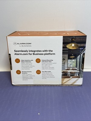 Alarm.com VC727P Mini Bullet Surveillance Camera 1080p, Video Analytics, NEW! #1