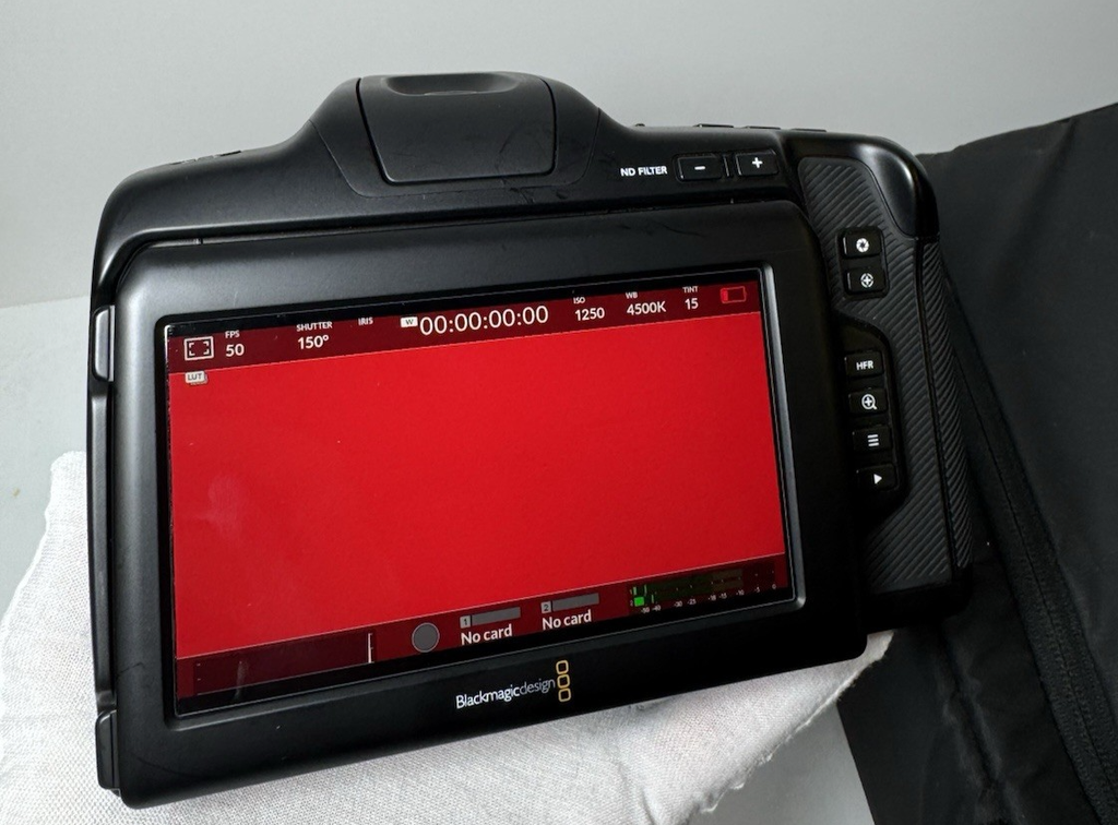 Blackmagic Pocket Cinema Camera 6K Pro EF Mount + Cage Bag/ Battery #2