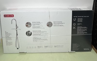 Delta Hyde Kitchen Faucet Pull Down Spray Soap Stainless 19801Z-SPSD-DST #1