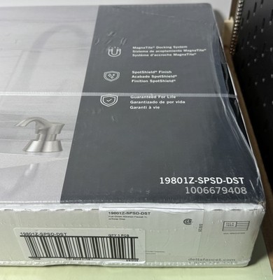 Delta Hyde Kitchen Faucet Pull Down Spray Soap Stainless 19801Z-SPSD-DST #4