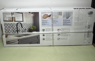 KOHLER R30935-BL Clarus Single Handle Pull Down Sprayer Kitchen Faucet Matte #1