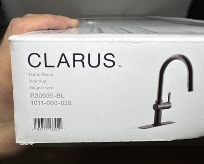 KOHLER R30935-BL Clarus Single Handle Pull Down Sprayer Kitchen Faucet Matte #3