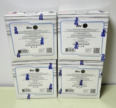 Lot of 4 Topps Chrome 2024-25 NBA Basketball Mega Boxes, New, Factory Sealed #1