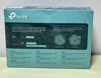 TP-Link Archer T6E AC1300 Wireless Dual-Band PCI Express Adapter - New Sealed #1
