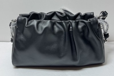 COACH Faye Shoulder Bag, Ruching, CV529  in Black -NWT #2