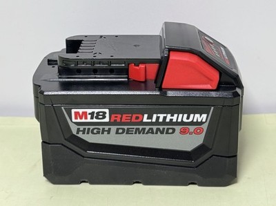 Milwaukee M18 Red Lithium HD9.0 Ah High Demand Battery 48-11-1890 Open Box #2