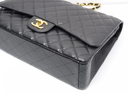 Chanel Classic Maxi Double Flap Black Caviar Leather Gold Hardware w/ Box & Dust – photo-2