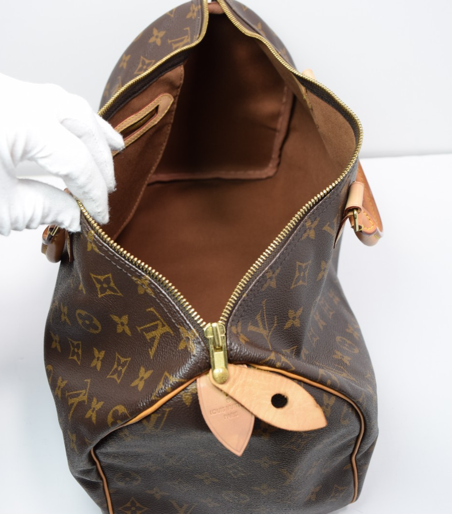 Louis Vuitton Speedy 40 Monogram Canvas Handbag SD2169 #15