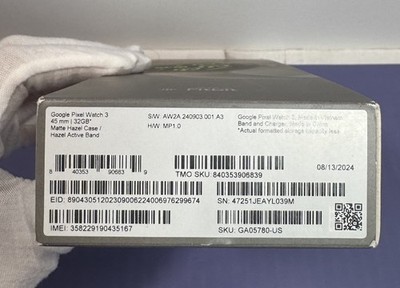 Google Pixel Watch 3 Hazel - 45mm LTE #2