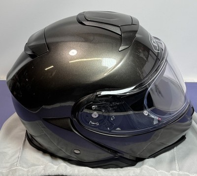 SHOEI Neotec II Modular Helmet – Gloss Charcoal Gray  (FMVSS No. 218 Ceritified) #1
