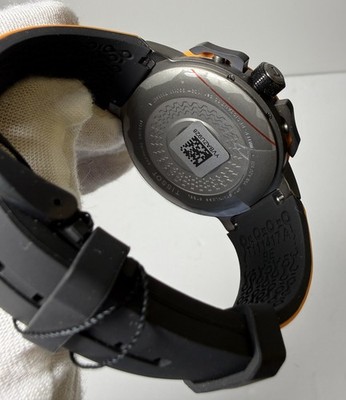 Tissot T-Race Cycling Chronograph Black Dial Men's Watch (T 111417 A) - Orange #7