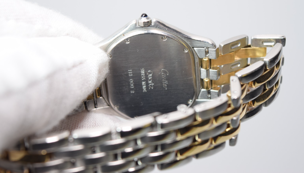 Cartier Cougar 118000R 33mm SS/18K Quartz Watch Full Set 1992 Papers Serviced #8