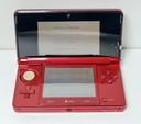 Nintendo 3DS Handheld System -Flame Red +Donkey Kong Country Returns 3D+Charger used
