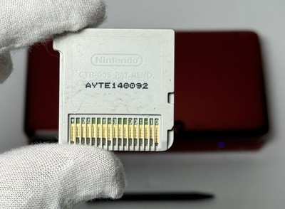 Nintendo 3DS Handheld System -Flame Red +Donkey Kong Country Returns 3D+Charger #9