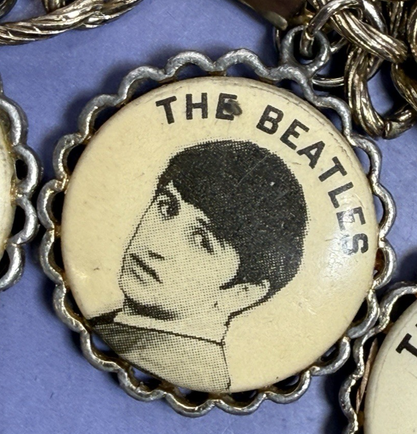 The Beatles, Vintage Original NEMS Charms, Bracelet 1964 #6