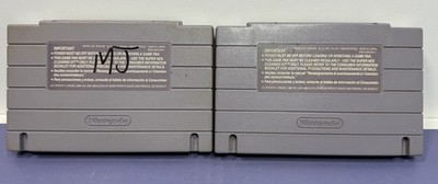 Yoshi’s Island + Yoshi’s Safari (Super Nintendo SNES, Authentic, Tested, Bundle #1