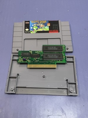 Yoshi’s Island + Yoshi’s Safari (Super Nintendo SNES, Authentic, Tested, Bundle #4