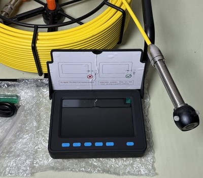 Sewer Camera 98.4ft/30m Pipe Inspection Camera HD Drain 4.3 In LCD Monitor #1
