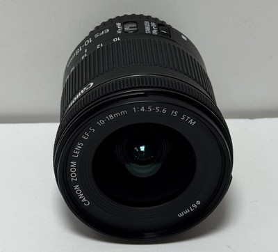 Canon EFS 10-18mm f4.5-5.6 IS STM Zoom Lens, w/Caps #2