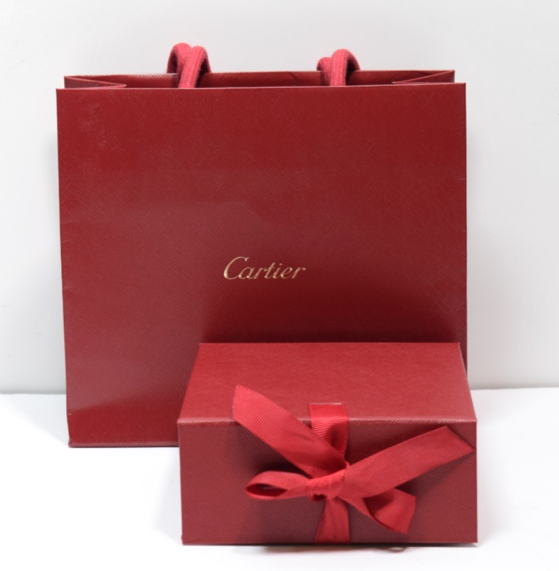Cartier Lanières Earrings 18Kt Gold B8023100 – Full Set w/ Box & Service Docs #7