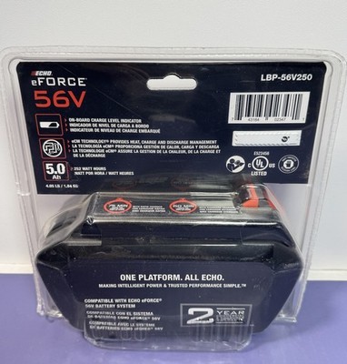 Echo eFORCE 56V High-Capacity 5.0Ah Lithium-Ion Battery - LBP-56V250A #1