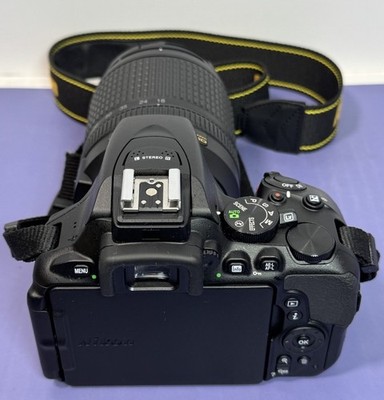 Nikon D5600 Digital Camera - W/  AF-S DX NIKKOR 18-140mm Lens 1772 Shutter Count #3