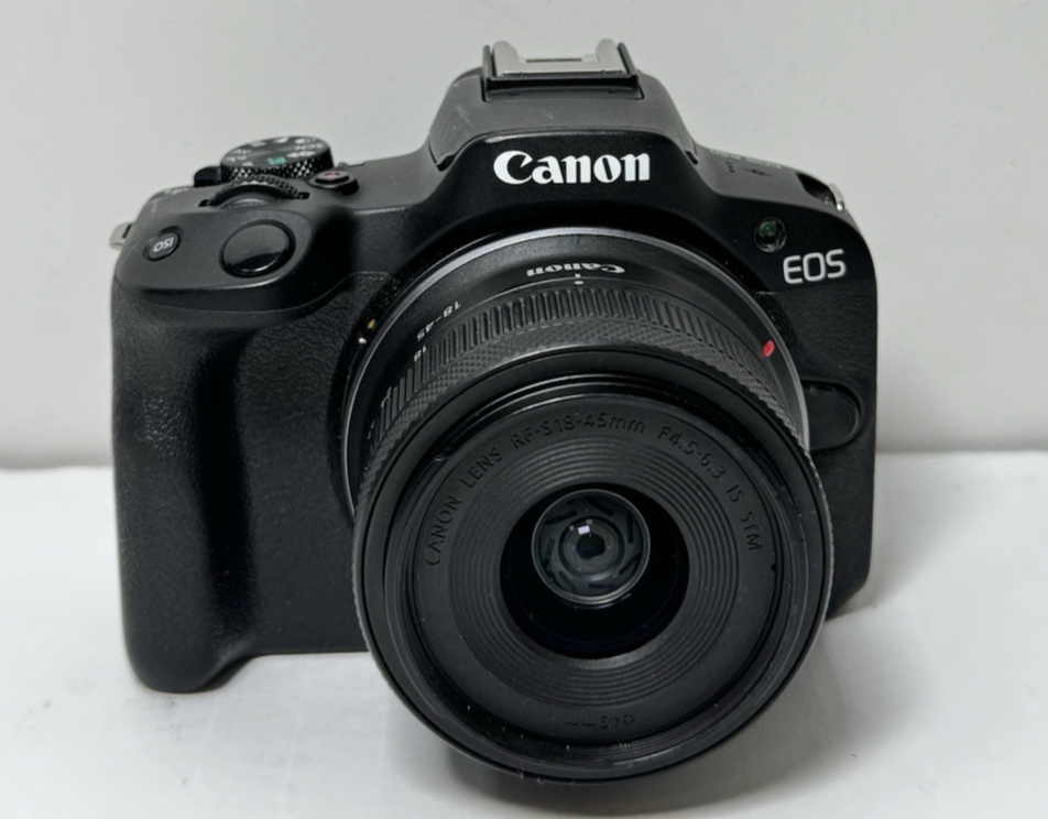 Canon EOS R50 4K Video Mirrorless Camera with RF-S18-45mm f/4.5-6.3 IS STM Lens #1