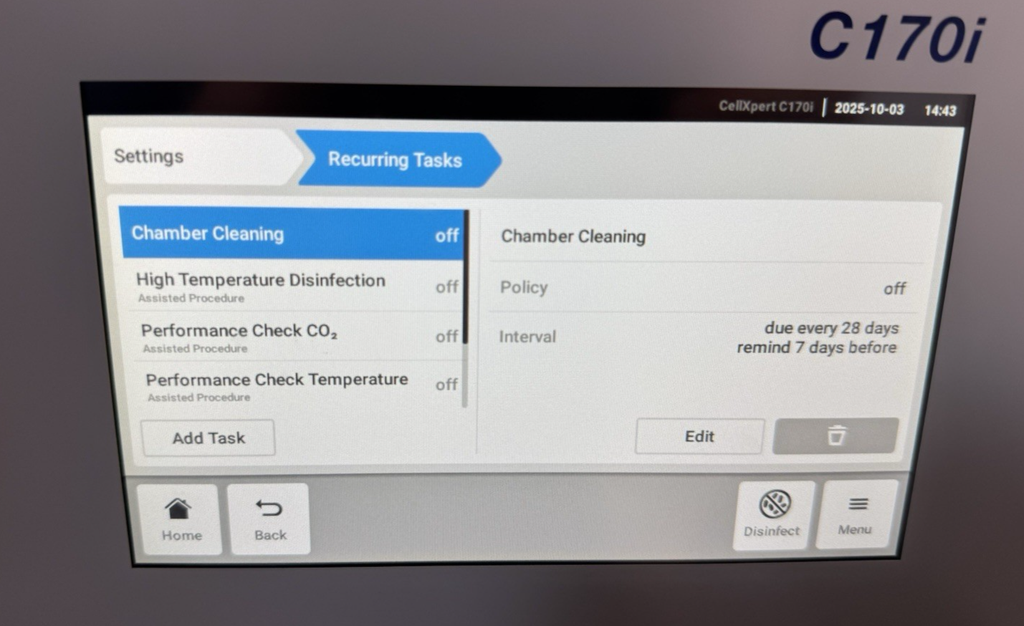 Eppendorf CellXpert C170i CO₂ Incubator Copper Shelves + Segmented Doors #15