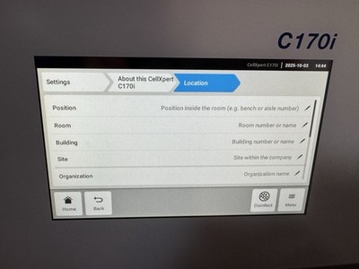 Eppendorf CellXpert C170i CO₂ Incubator Copper Shelves + Segmented Doors #17