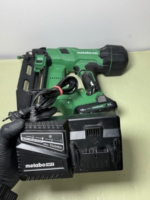 Metabo HTP NT 1865DSA Finish Nailer W/ Battery 2.0Ah and Charger #3