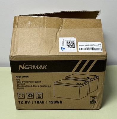 2- NERMAK 12V 10Ah Lithium LiFePO4 Deep Cycle Battery, #2