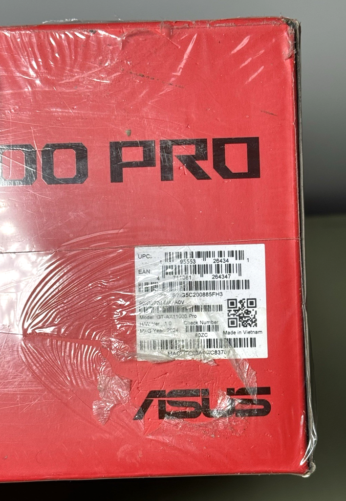 ASUS ROG Rapture GT-AX11000 Pro Tri-Band WiFi 6 Extendable Gaming Router-New #3