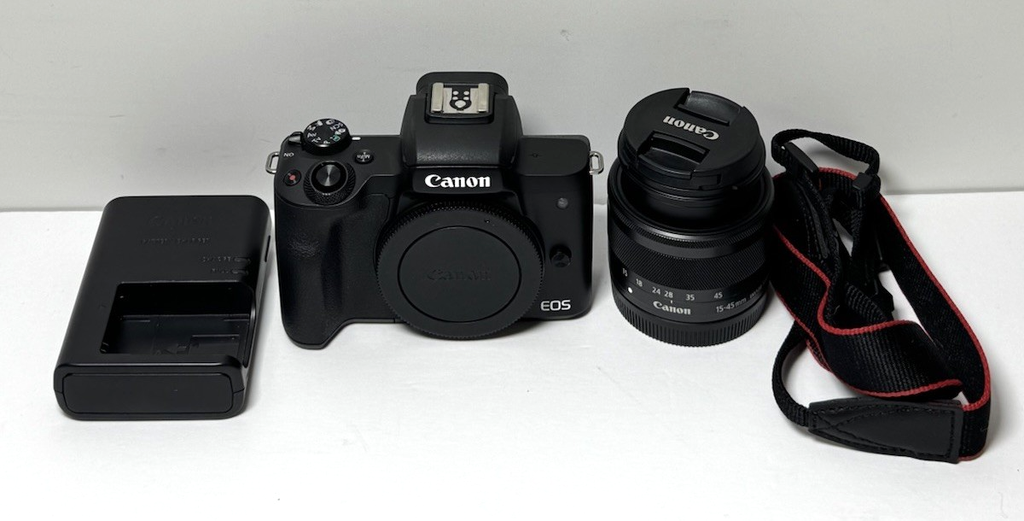 Canon EOS M50 Mark II 4K Mirrorless Camera w/ 15-45 mm Lens #1