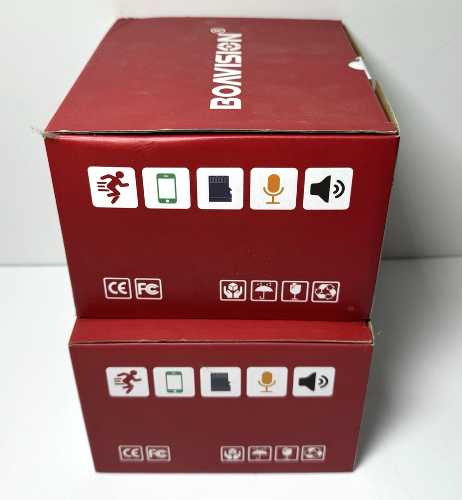 Boavision Mini PTZ Camera WiFi Security with Full Color Night HD22M102M Lot of 2 #2